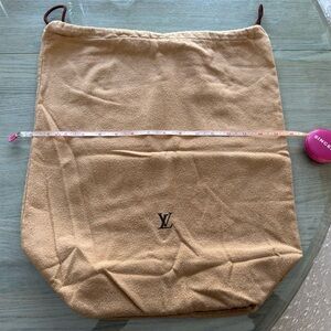 Louis Vuitton Beige Dust Bag